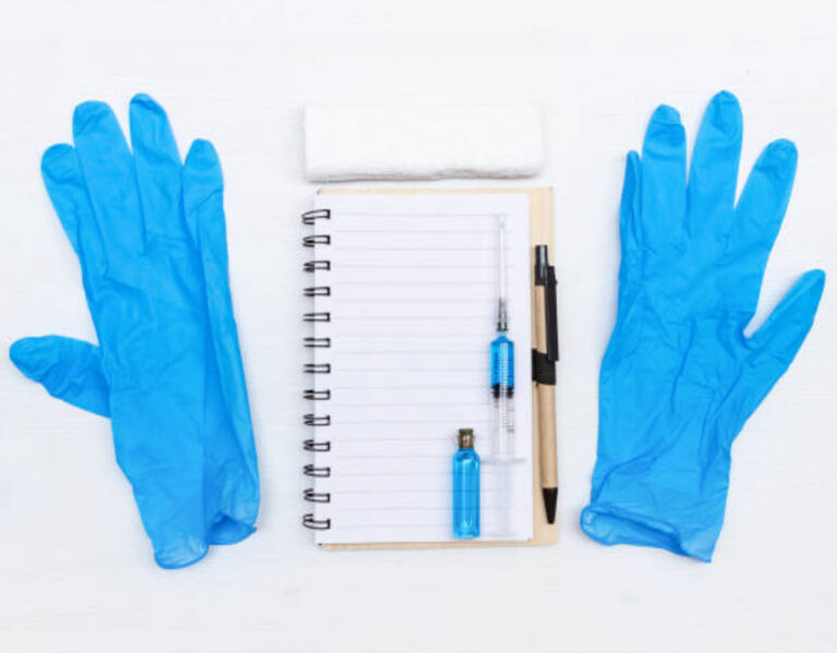 medical grade examination gloves